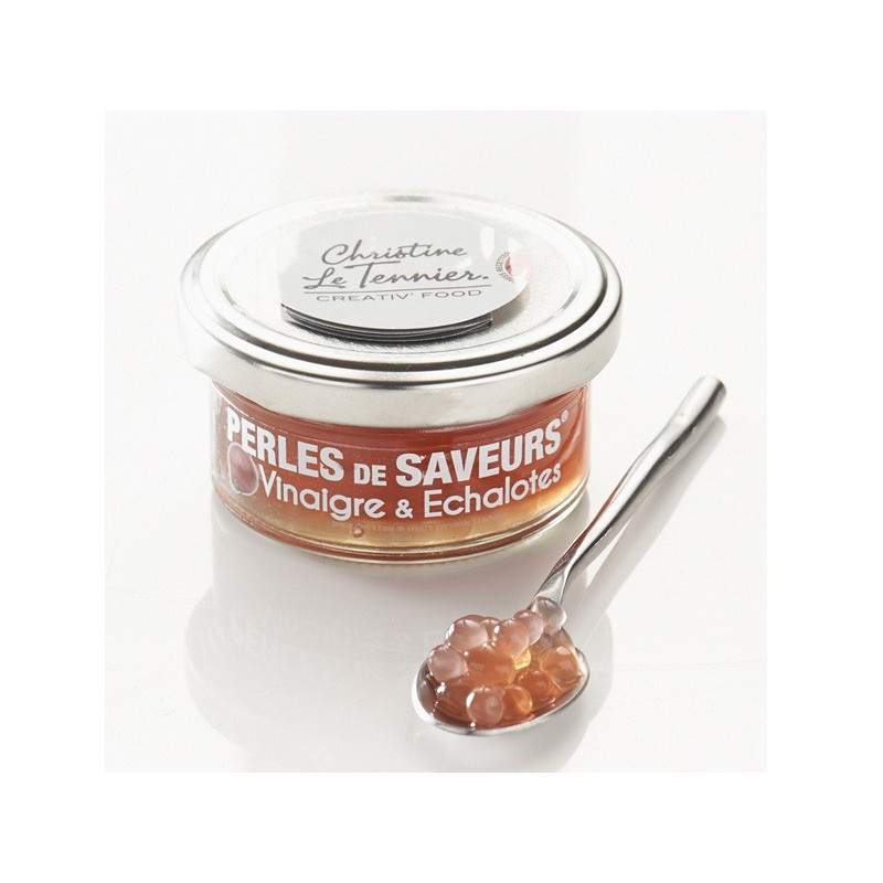 Perles de saveur vinaigre échalotte - 50g