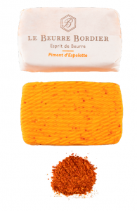 Beurre BORDIER au piment d'Espelette