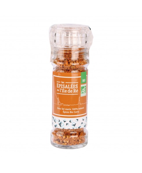 Gros sel saveur curry 80 gr