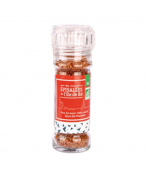 Gros sel saveur pimentée bio 80 gr