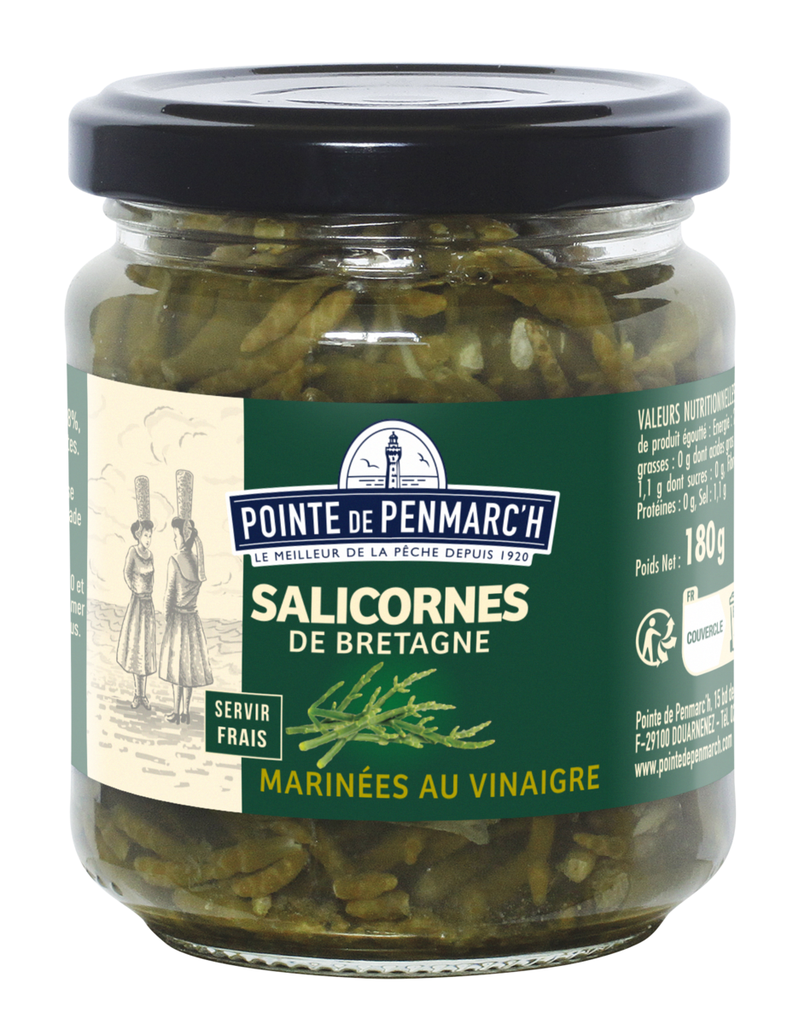 Salicornes marinés au vinaigre 180 g