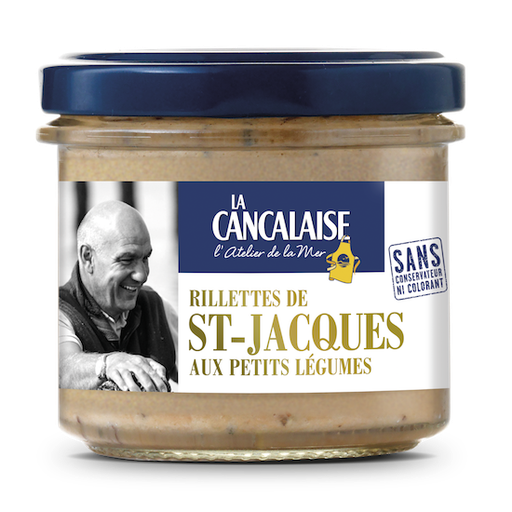 Rillettes de St-Jacques aux petits légumes
